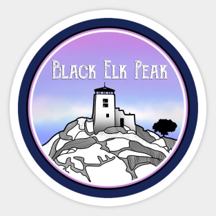 Black Elk Peak Sticker